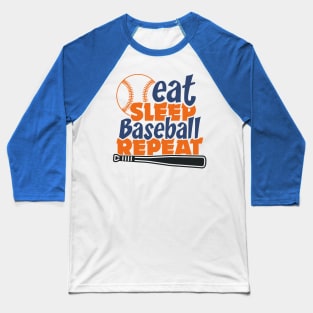 Eat Sleep Baseball repeat Baseball T-Shirt